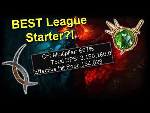 Elemental Helix Nightblade Deadeye league starter - PoE 3.19 Lake of Kalandra