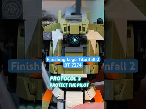 FERTIGSTELLUNG des perfekten Lego Titanfall 2 BT-7274 #lego #titanfall #titanfall3