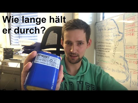 Was euer LiFePO4 kann - EREMIT 12V 6Ah LiFePO4 Test der Lebenszeit