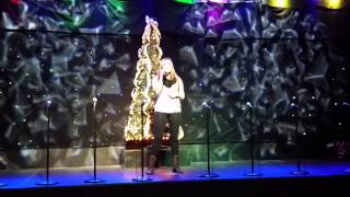 Gianna Bell singing "Jingle Bell Rock"