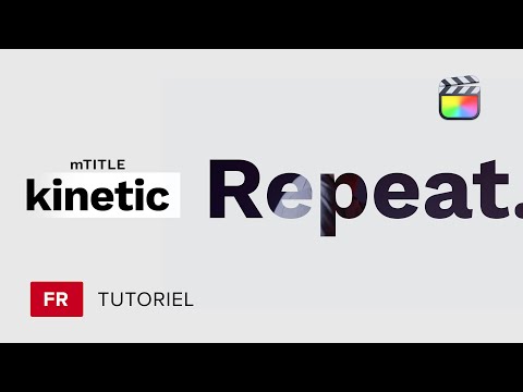Tutoriel mTitle Kinetic - Créer des effets typographiques saisissants rapidement - MotionVFX