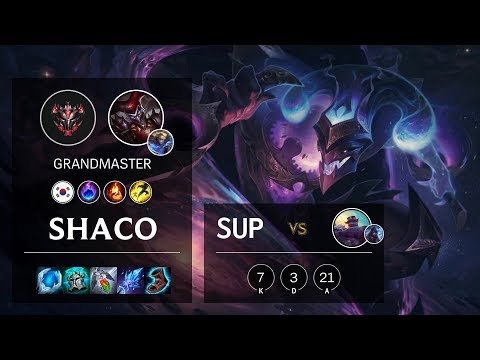 Shaco Support vs Braum - KR Grandmaster Patch 10.7