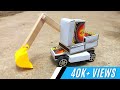 How To Make JCB With Matchbox Diy JCB Excavator