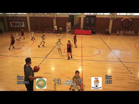 Završnica 2024 Prvenstva Hrvatske mini košarka U11 PF1 Rovinj-ARX