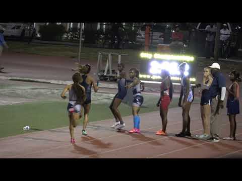 Girls 4 x 400m Relay Section 1 Finals  Fort Lauderdale City Championships 2021