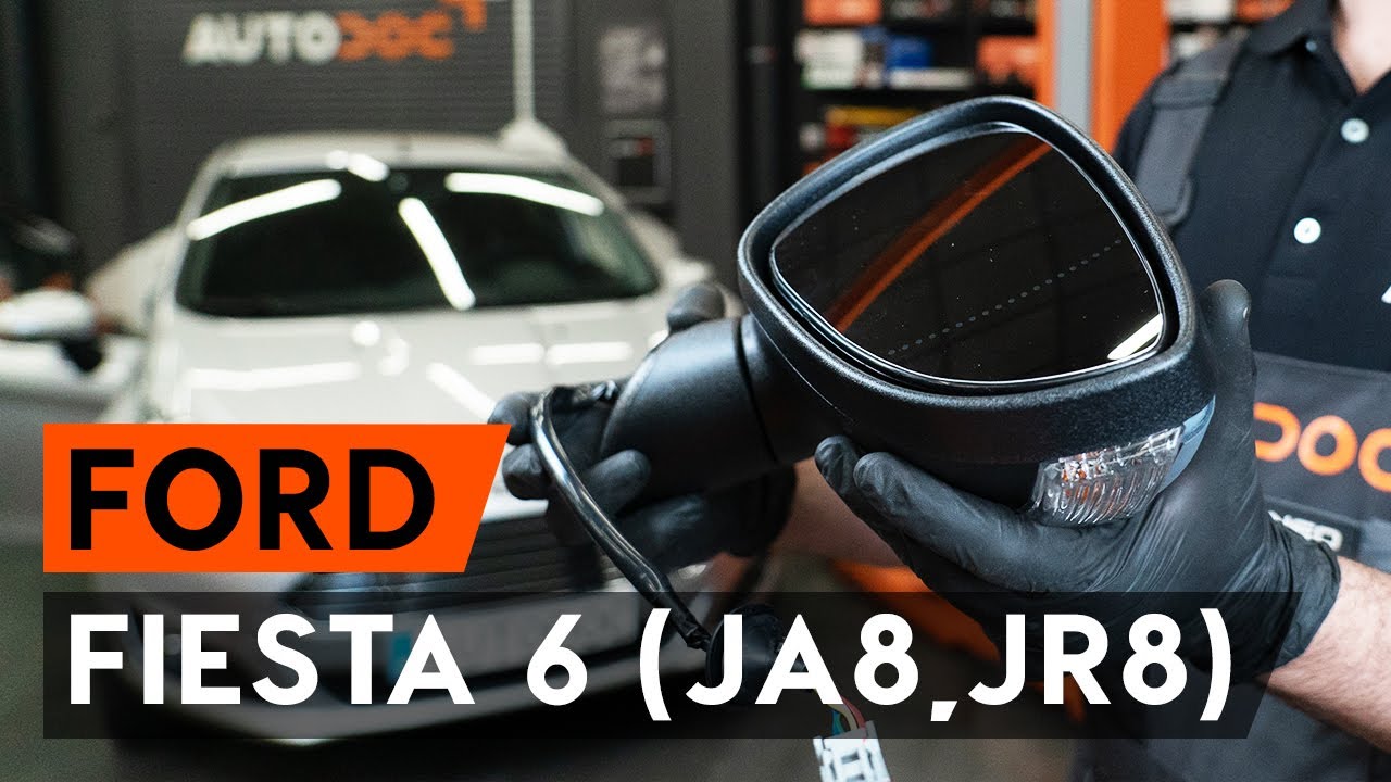 Cómo cambiar: espejo retrovisor - Ford Fiesta JA8 | Guía de sustitución