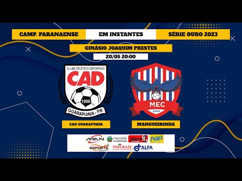 CAD/GUARAPUAVA  x MEC/MANGUEIRINHA- 9ª RODADA PARANAENSE DE FUTSAL CHAVE OURO 2023