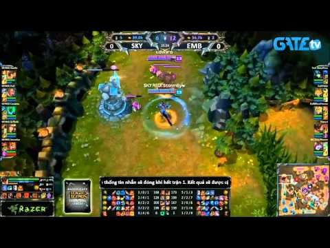 [Replay] SKYRED vs Ember - Bo2 Round 1 - Razer Gate LoL Champions League 23/06