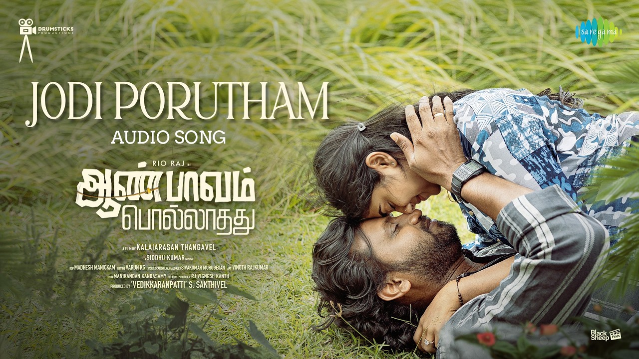 Jodi Porutham - Audio Song | Aan Paavam Pollathathu | Rio Raj, Malavika | Siddhu Kumar | Kalaiarasan