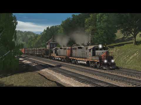 Trainz Simulator 2019: Coal Country Railfanning/GP9s, GP18s, GP38s, And More.