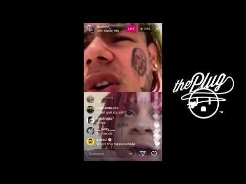 Trippie Redd VS 6ix9ine [instagram live]