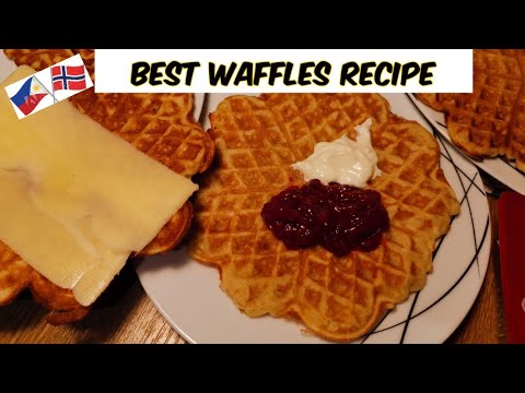 The best waffles recipe /The Norwegian Waffle Recipe