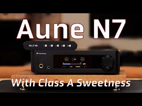 Aune Audio N7 - Class A Headphone Amp Review - With over 6.5 Watts per Channel!