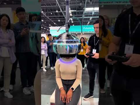💇‍♀️⚡ Dubai’s Mind-Blowing AI Salon Robot! 🤖✨ Instant Curl Machine 4.0 Is NEXT LEVEL!