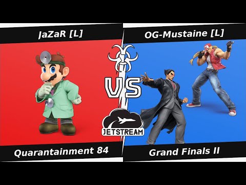 Quarantainment 84 Grand Finals II - JaZaR [L] (Dr Mario) Vs OG-Mustaine [L] (Kazuya, Terry) - SSBU