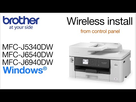 Spausdintuvas BROTHER MFC-J5340DW rašalinis 4 viename, A3, automatinis dokumentų tiektuvas, dvipusis, belaidis, 28 ipm video