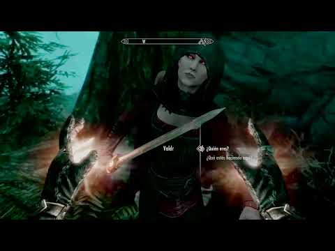 "Serana Showing Her Great Skill With SWORD........."