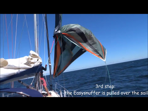 Spinnaker bergen - Einhand Segeln 3/3 @XTripSailing Tutorial