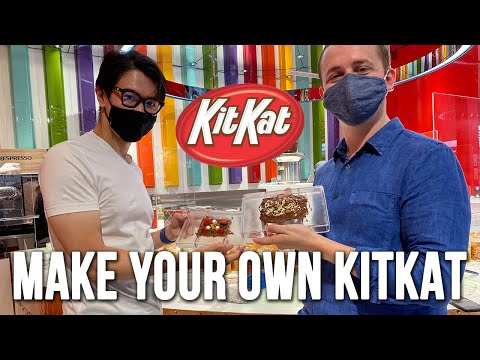Make Your Own KitKat In Tokyo - KitKat Chocolatory Shibuya