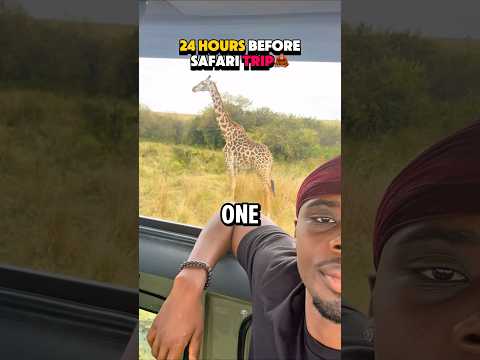 S2-62🎒🔥Preparing For 24 HOUR Safari In Kenya🦓#otmc