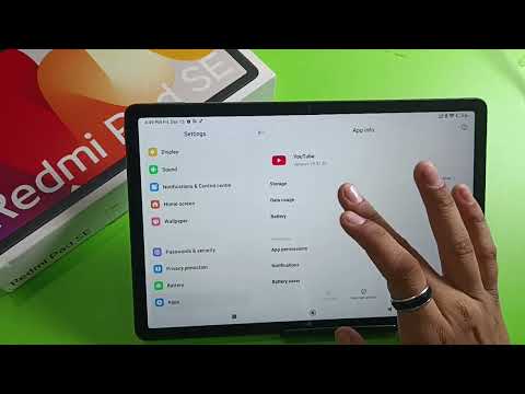 Redmi Pad Se Stop Background Data Activity | how to disable background data activity in redmi tablet