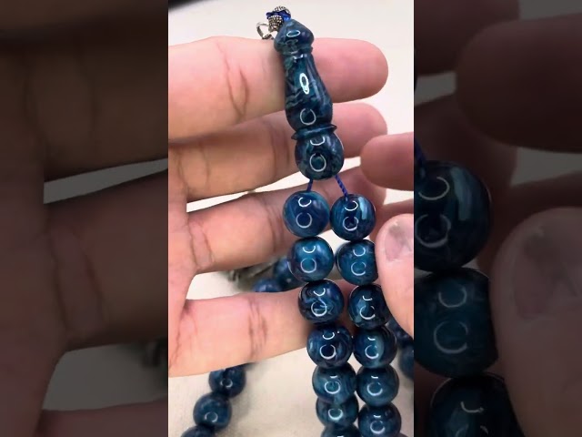 سبحة سندلوس ألماني لون كحلي تعريق جميل