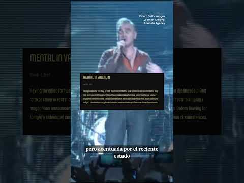 MORRISEY CANCELA CONCIERTO EN VALENCIA EN \