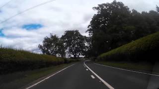 Drive To Highland Games Glamis Castle Angus Scotland