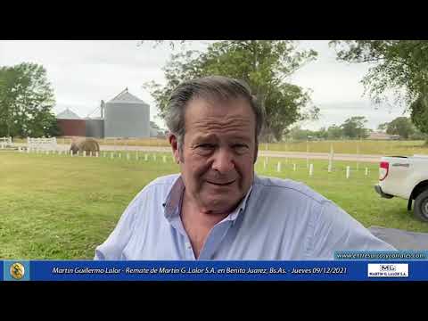 09-12-21 - Martín Guillermo Lalor - Remate de Martín G. Lalor S.A. en Benito Juarez, Bs.As.