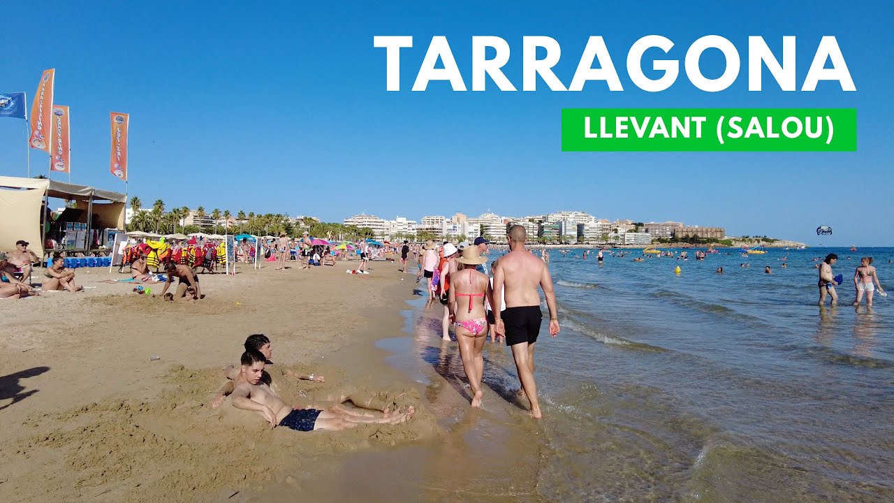 Tarragona Beach Walk 2023 -  Llevant (Salou) / SPAIN