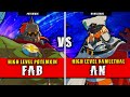 GGST | FAB (Potemkin) VS AN (Ramlethal) | Guilty Gear Strive High level gameplay