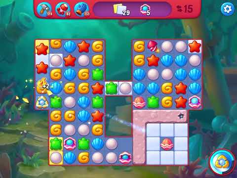 Fishdom Hard level 6038 no boosters フィッシュダム ハード [Friend's]