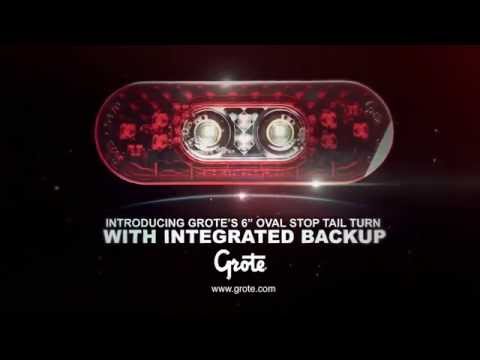 Grote's New 6 Oval LED Stop Tail Turn with Integrated Backup