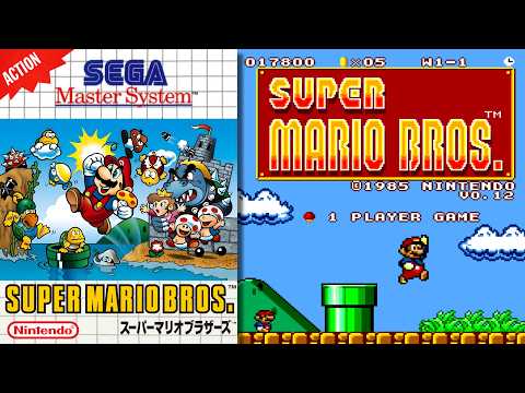 Super Mario Bros. is being ported to the Master System?!
