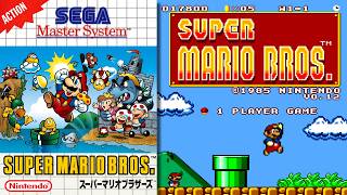 Super Mario Bros. is being ported to the Master System?!