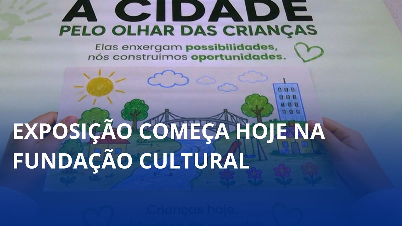 “A cidade pelo olhar das crianças”. Exposição começa hoje na Fundação Cultural