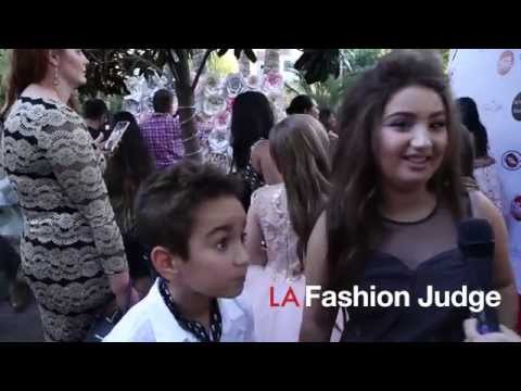 Red Carpet Interview with Katrina and John Magzanyan- LA Fashion Week | LA Fashion Judge