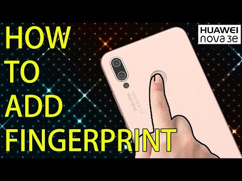 How to Add Fingerprint in HUAWEI P20 Lite | Nova 3e - Set Up Fingerprint [Bangla]