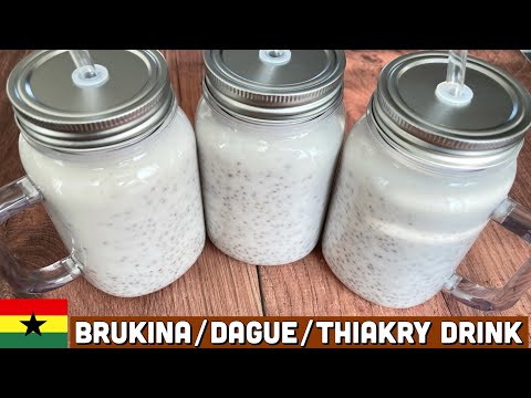 BRUKINA GHANA DRINK || BURKINA GHANA DRINK || DEGUE/THIARKY DRINK BEESKITCHEN