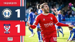 📺 Match Highlights | FC Halifax Town 1-1 York City | 2025/26