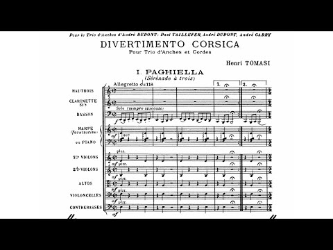 Henri Tomasi: Divertimento Corsica (1951)
