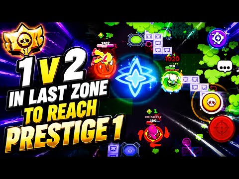 I did 1 v 2 in last zone to reach Prestige 1 Bella