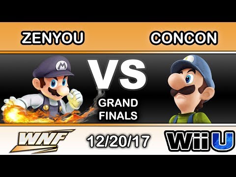 WNF 4.8 - eM | Zenyou (Mario) Vs. SS | Mr. ConCon (Luigi) Grand Finals - Smash 4
