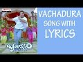 Vachadura Song With Lyrics - Brindavanam Songs - Jr. Ntr, Samantha, Kajal - Aditya Music Telugu