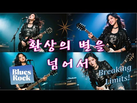 [혼자 있을 때 듣는 노래] 감성 🎶블루스 록 여자가수 | 밤에 듣는 🤷‍♀️드라이빙 뮤직 | 한국 음악 - "환상의 별을 넘어서"