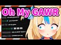 Saba Suddenly Says GAWR On Stream Chat SAMEKO SABA