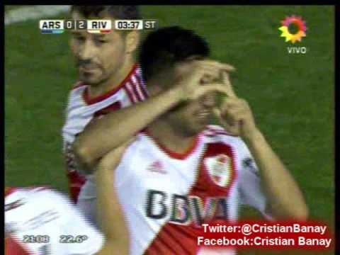 Arsenal 2 River 2 (Relato Walter Nelson)  Torneo Primera Division 2016