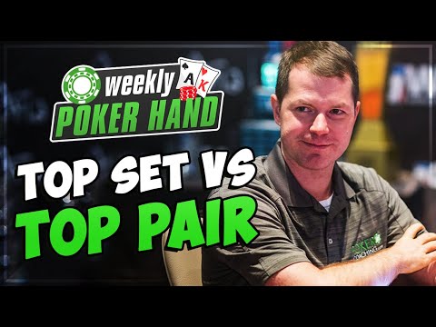 Top Set vs Top Pair on the Turn [LIVE CASH GAME]
