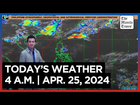 Today's Weather, 4 A.M. Apr. 25, 2024