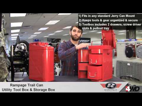 Rampage Trail Can Tool & Storage Boxes